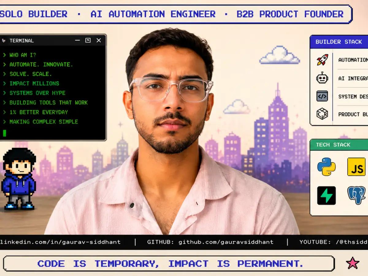 20-year-old man with no tech degree learned everything for free and founded a startup: How this Bharatpur boy did it is inspiring people