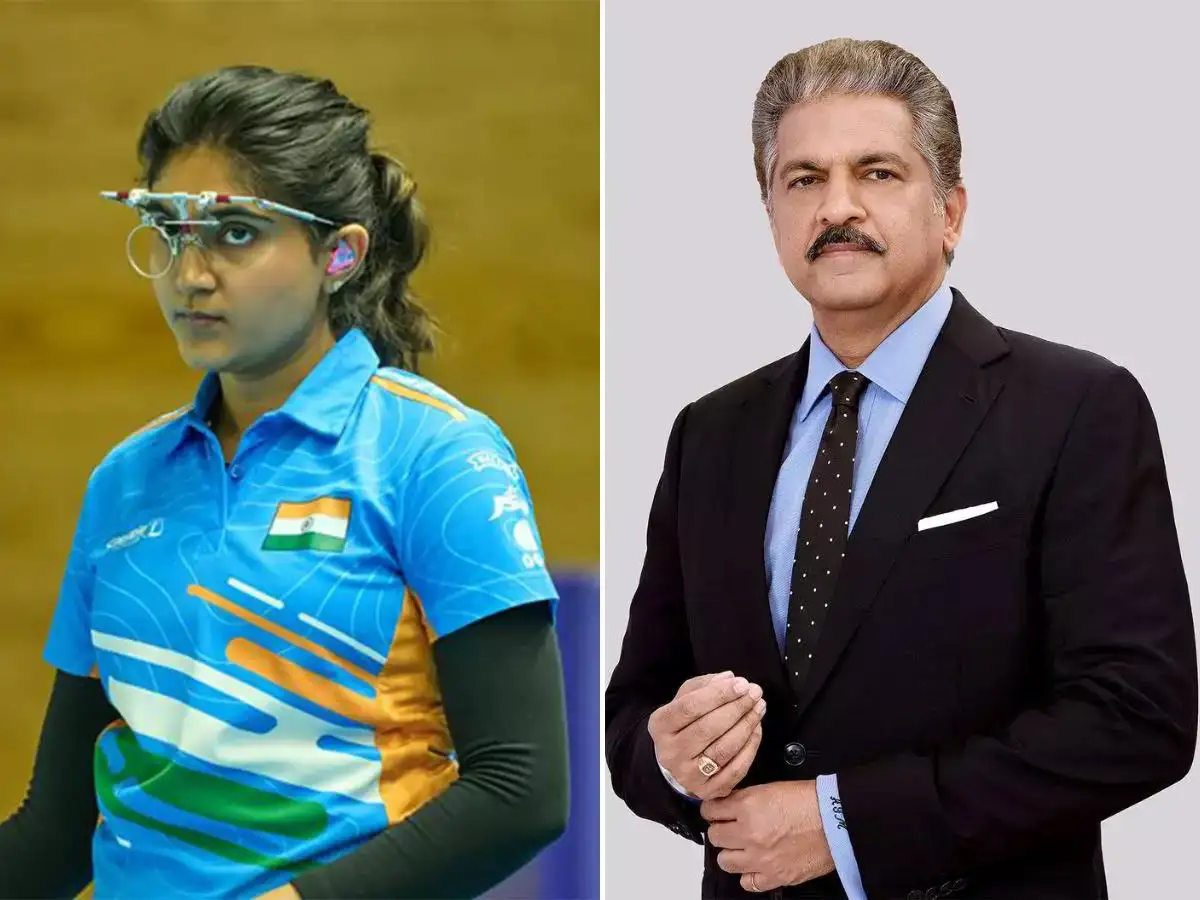 Anand Mahindra is impressed by this 'laser-like' sports star: Who is shooter Esha Singh, who 'looks less like athlete & more like Yogi in deep meditation'?