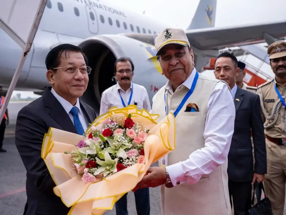 Myanmar President Aung Hlaing begins India visit