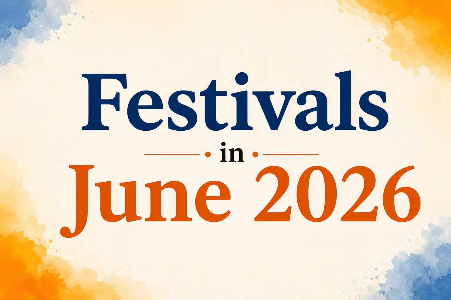 Festivals in June 2026: From Ekadashi to Muharram, check the full list of key religious dates and celebrations in India