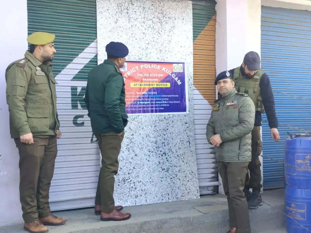 Properties worth Rs 2 crore attached in J&amp;K anti-drug crackdown