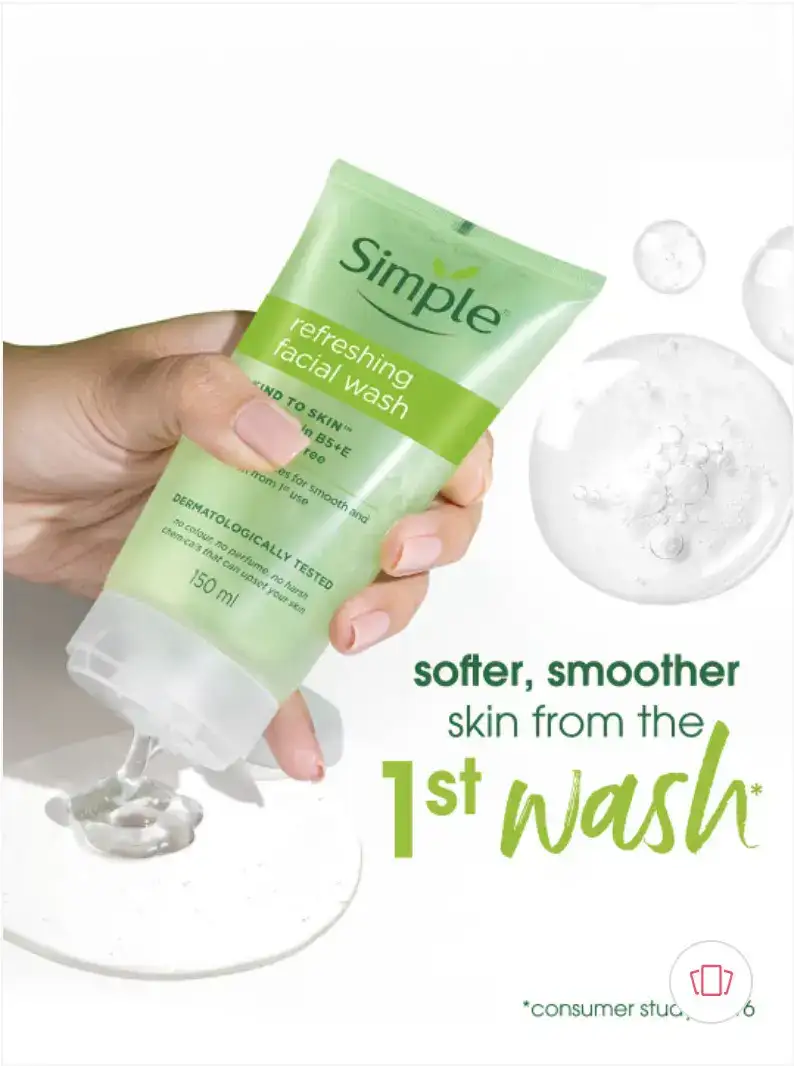 Image for SimpleKindToSkinRefreshingFacialWash