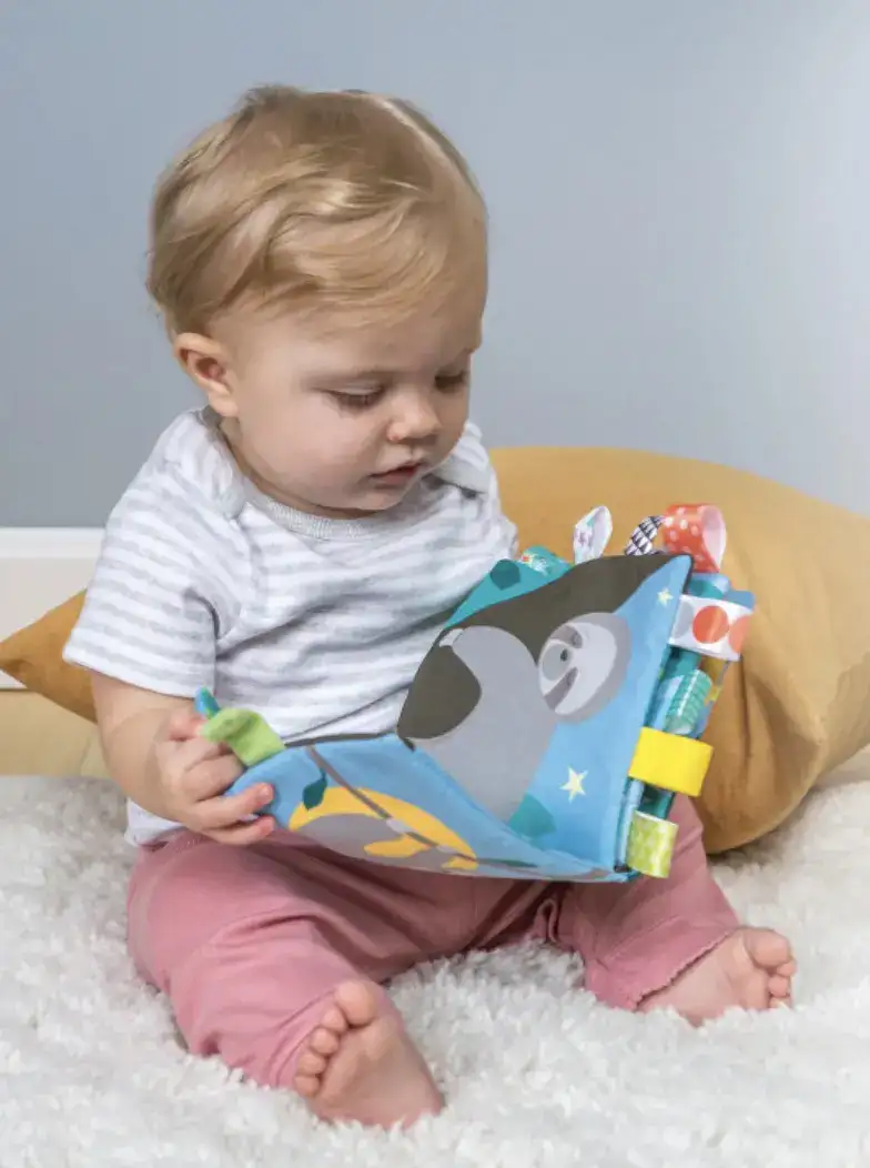 Image for BabyMooInfantsSloth%2CHurryUp!EducationalLearning3DClothBookWithRustlePaper