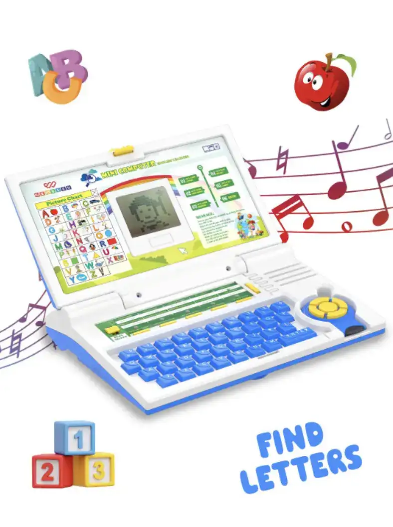 Image for WEMBLEYKidsComputerLearningToy