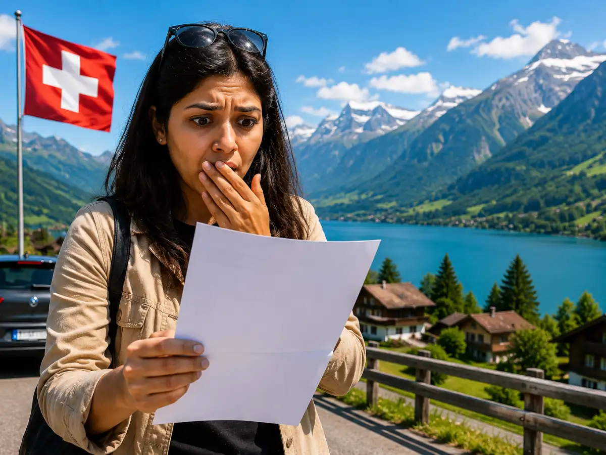 Swiss shocker! Indian woman receives Rs 1.5 lakh traffic challan nearly a year after vacation