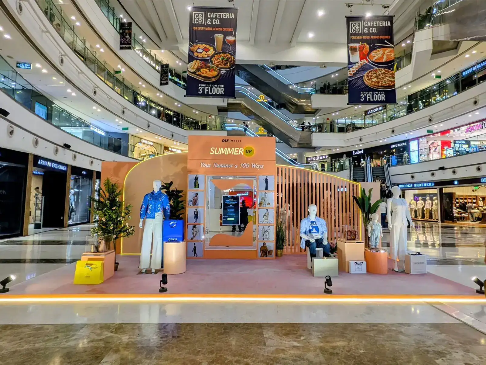 For mall outlets, summer's time for some cool business