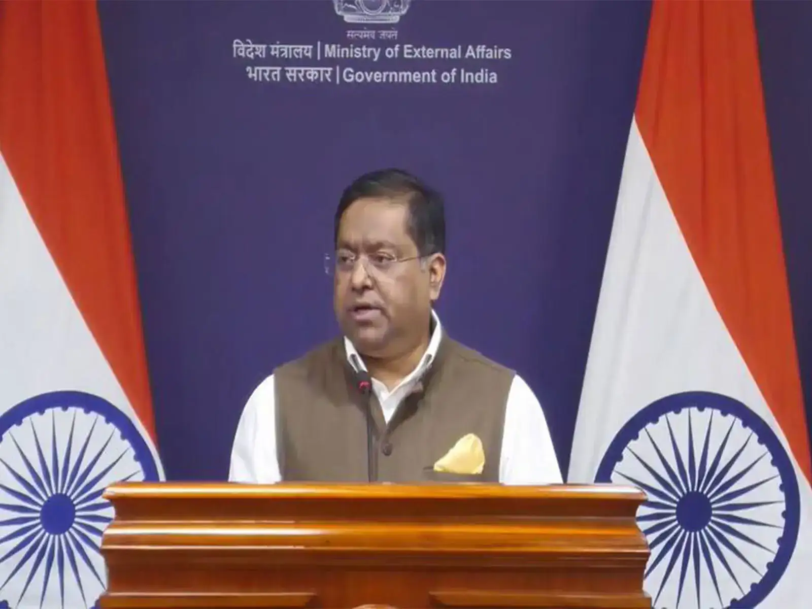 No role for any third parties in resolution of India-Nepal border issue: MEA