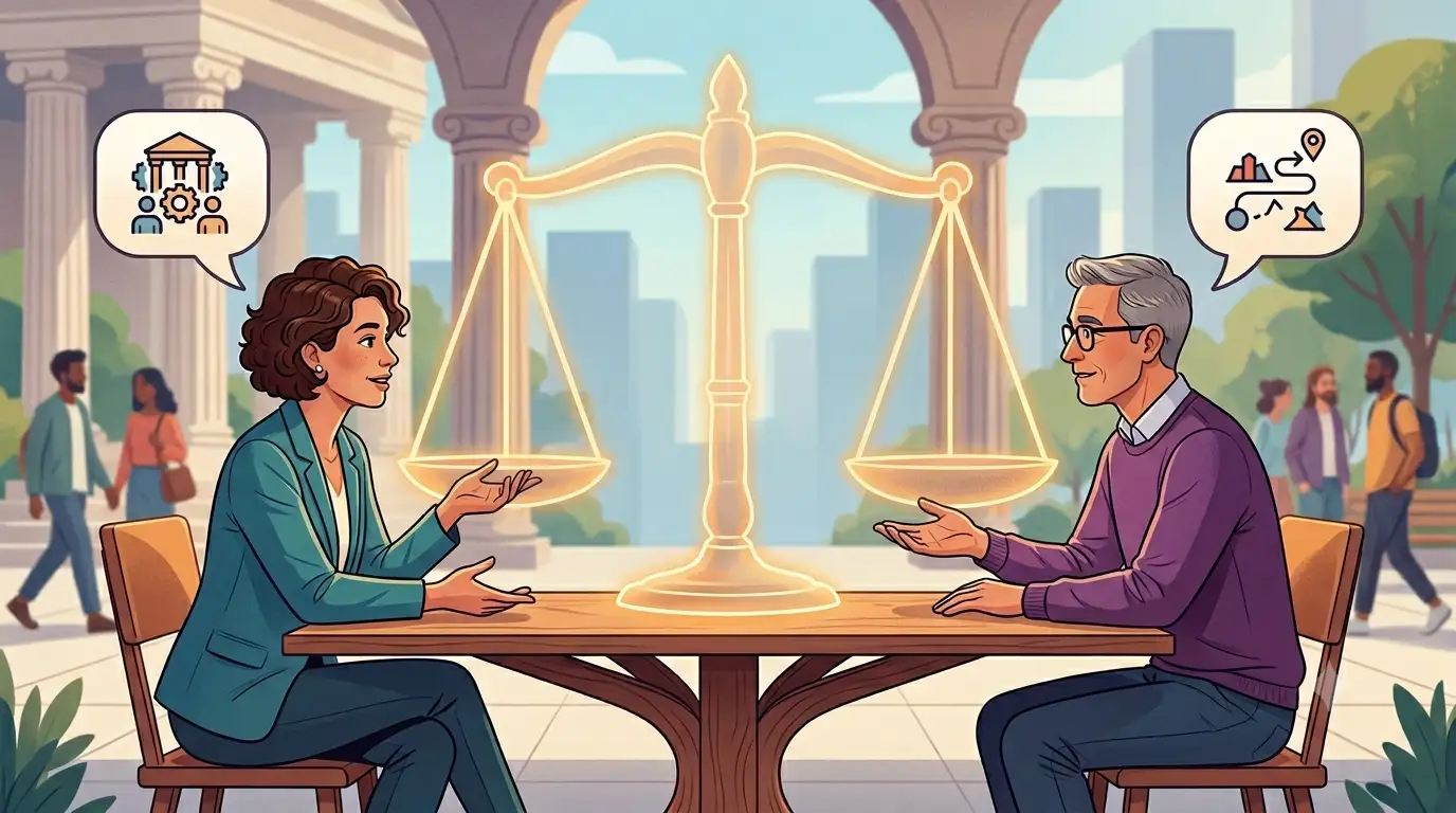 Greek proverb of the day: 'Do not give judgment till you have heard the story of...' - thought-provoking life lessons on justice, fairness, active listening, empathy and why you should never judge too quickly and how to avoid misunderstandings