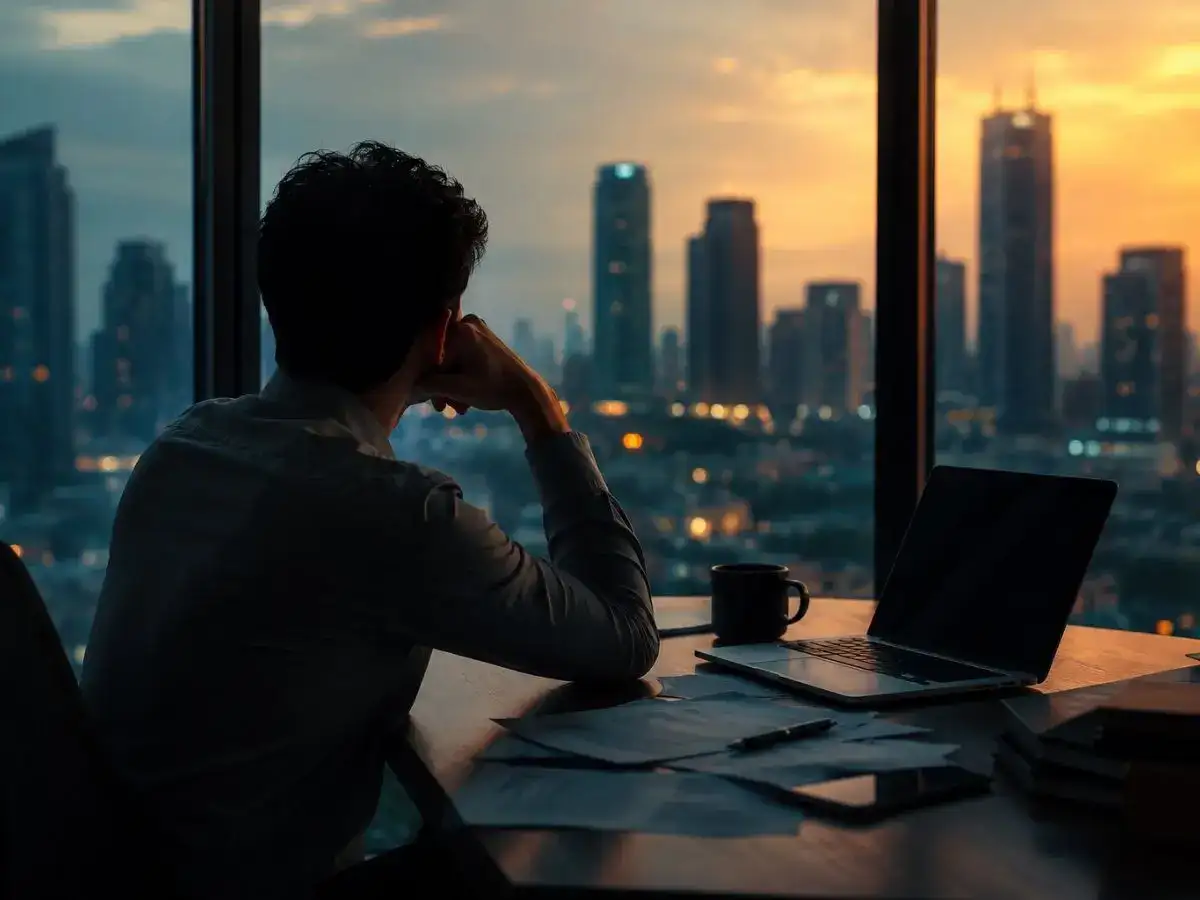 Feeling empty: Employee reached the salary he once dreamed of, now he says life feels less exciting than when he earned Rs 25,000