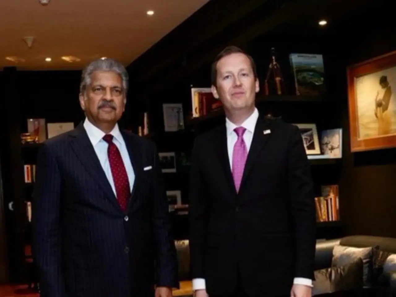 Anand Mahindra meets Sergio Gor; discusses US investments, supply chains resilience