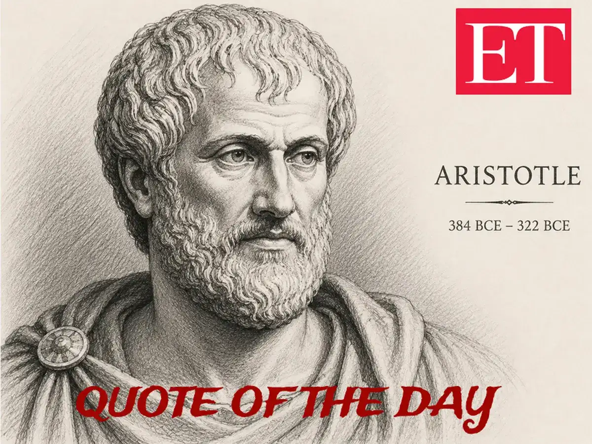 Quote of the day by Greek philosopher Aristotle: 'Even a woman may be good, and also a slave; though the woman may be said to be an...' - A controversial glimpse into the social beliefs of the ancient world