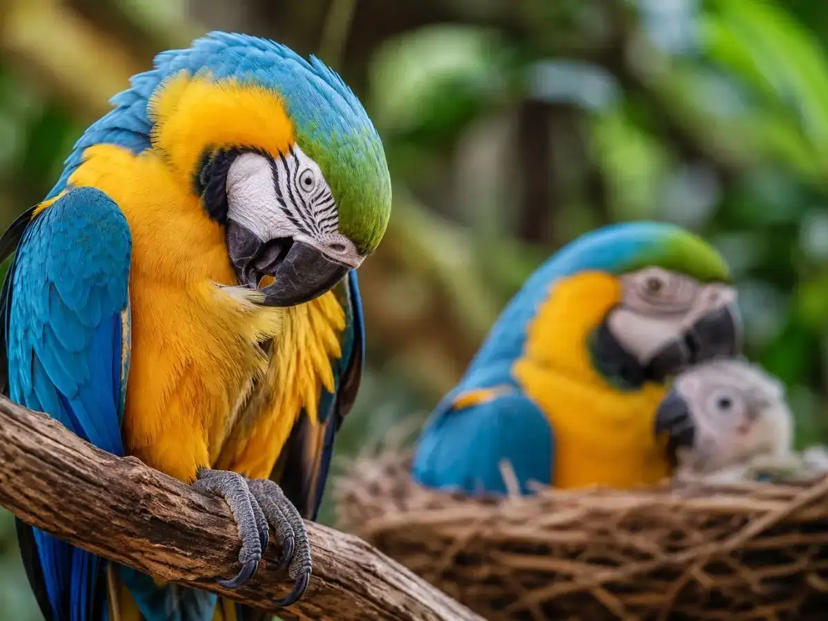 Parrots masturbate too: New study finds it's natural for both males and females and more common in parent-raised birds