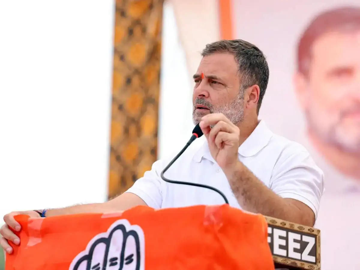 Bad weather forces LoP Rahul Gandhi to cancel Almora visit; addresses rally via phone
