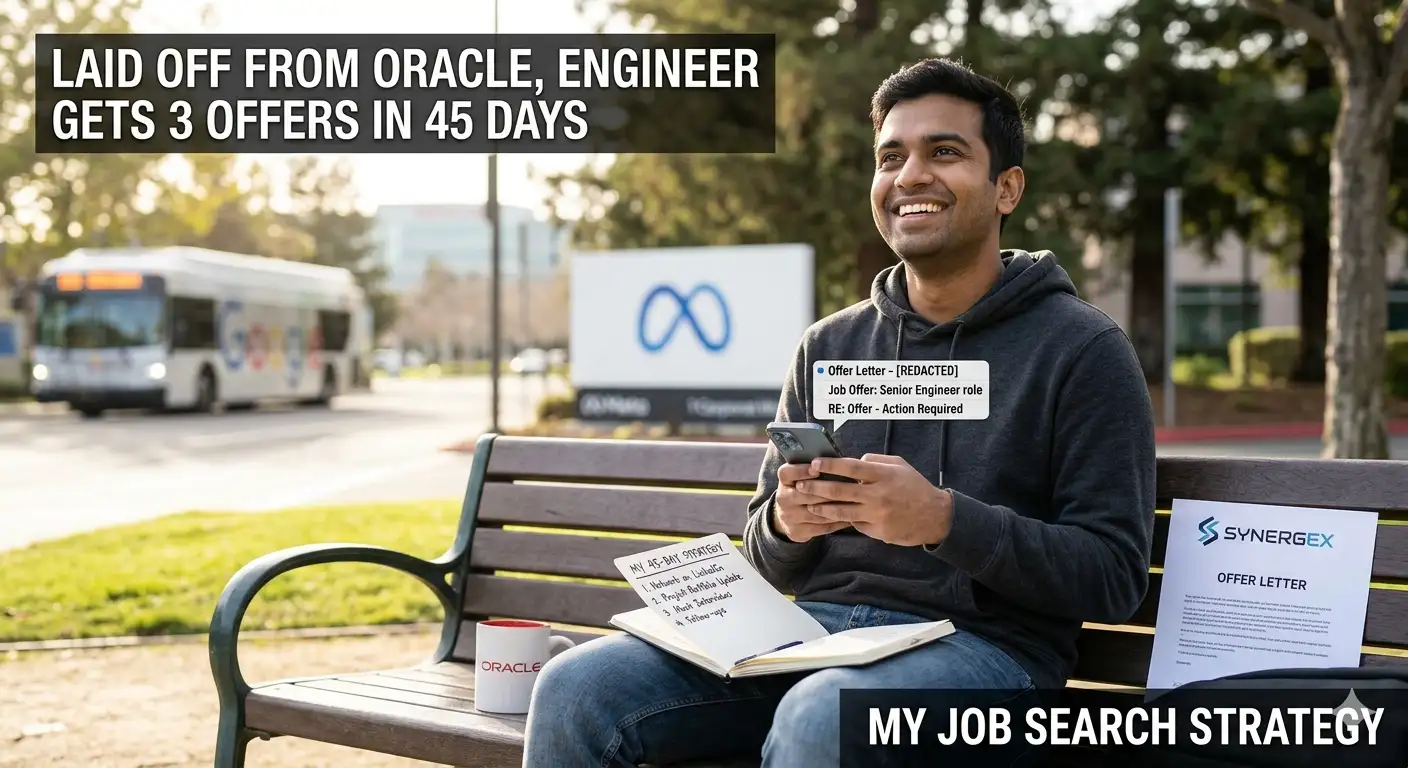 Laid off by Oracle, engineer gets 3 job offers in 45 days: Techie shares job strategy that worked for him