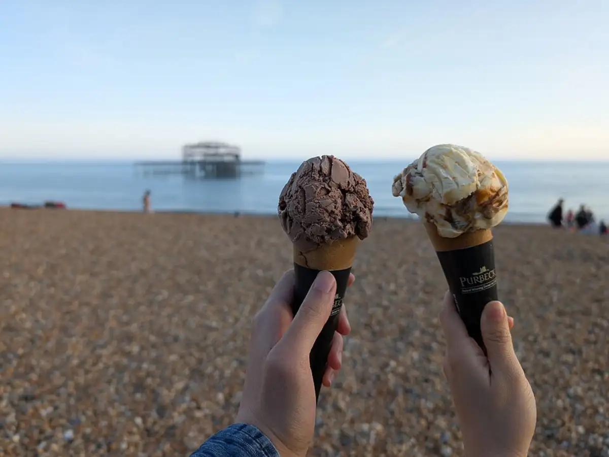 In 1904, an ice cream vendor ran out of dishes, which led to the creation of the ice-cream cone as a dessert icon