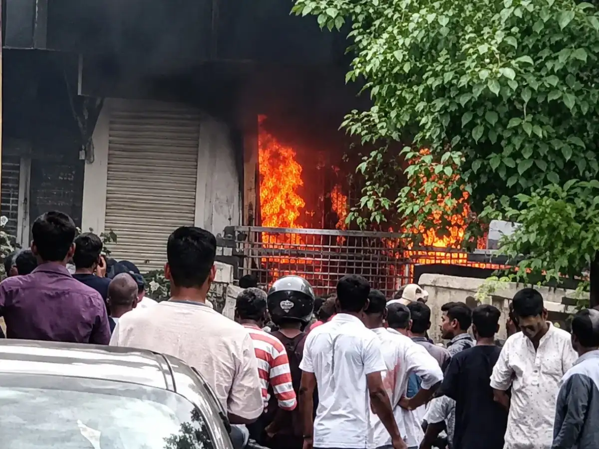 Fire breaks out at commercial complex in Noida Sector 52: 15 people rescued; short circuit suspected