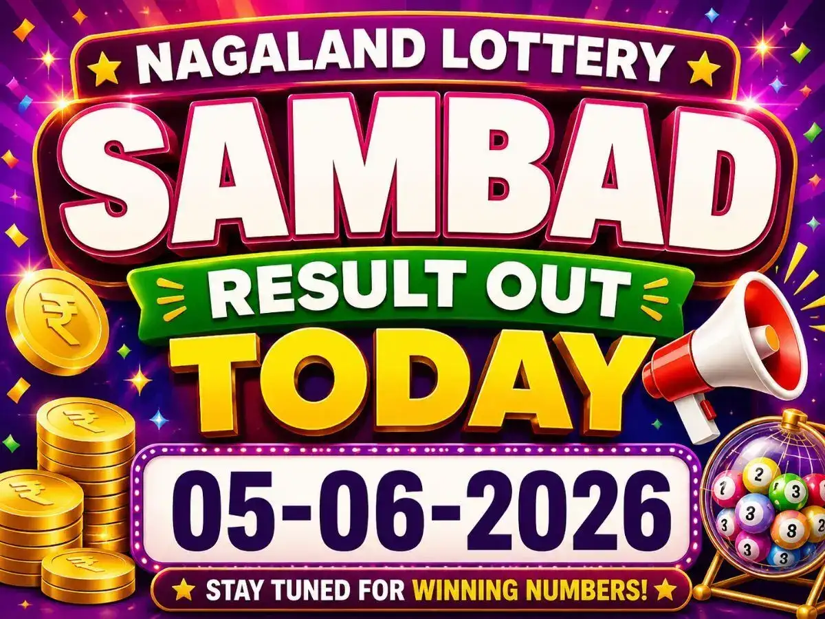 Nagaland Lottery Sambad result out today (05-06-2026); check Rs 1 crore prize winning number and full list here