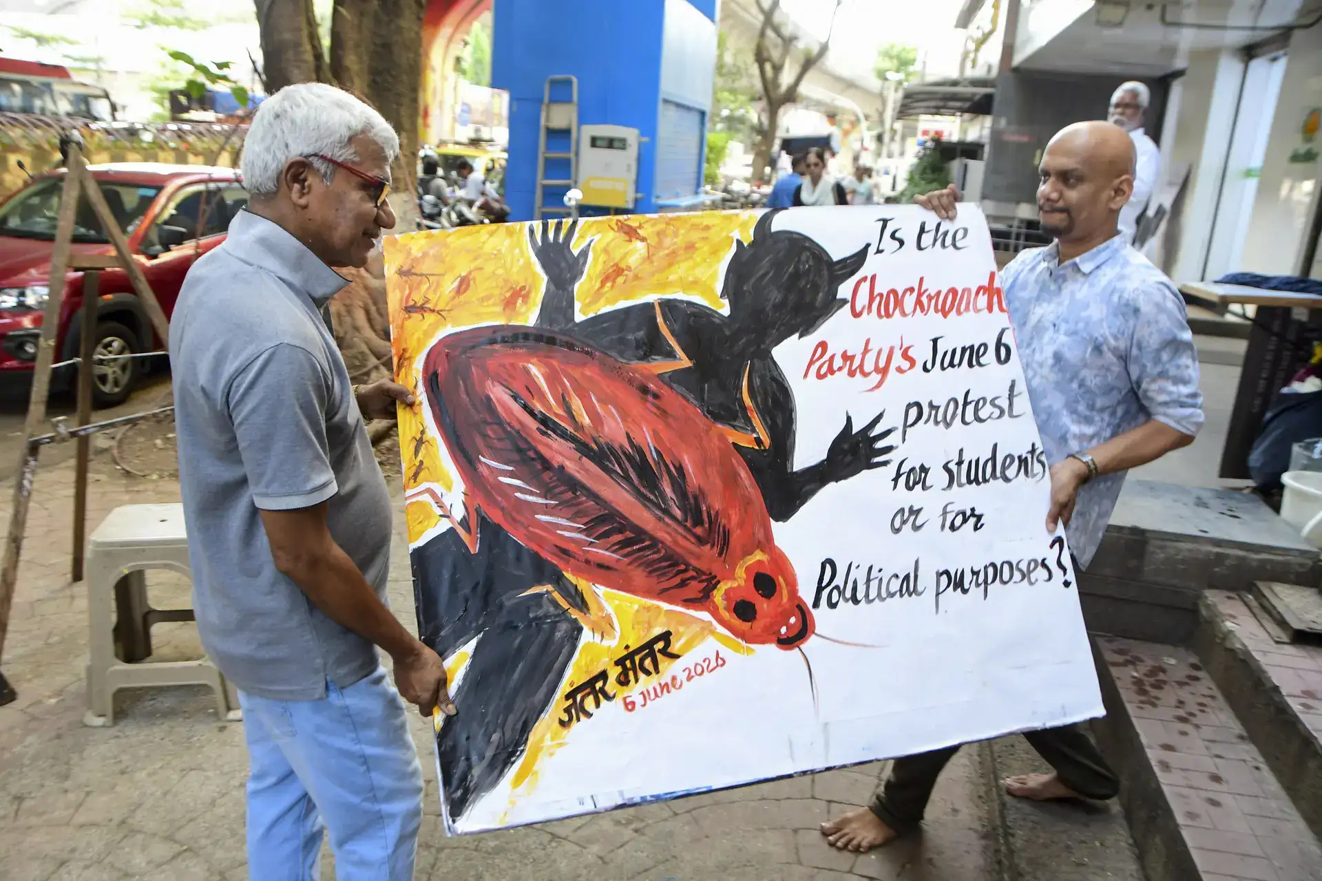 Cockroach Janta Party Protest Live Updates: CJP founder Abhijeet Dipke's call puts Delhi on high alert; protest to commence at 9:30 am in Jantar Mantar