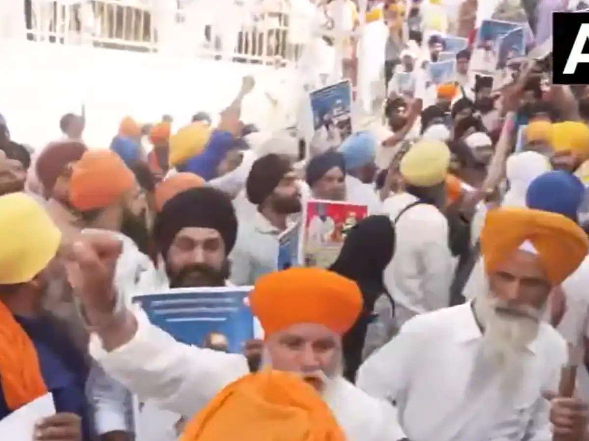 Pro-Khalistan slogans raised at Amritsar's Sri Akal Takht Sahib on Operation Blue Star anniversary
