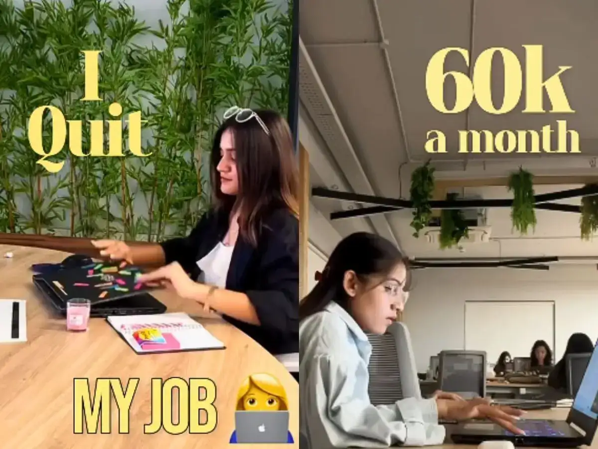 'Loved it, left it': Bengaluru fresher quits her ₹60K a month job she enjoys over fear of getting stuck in one place