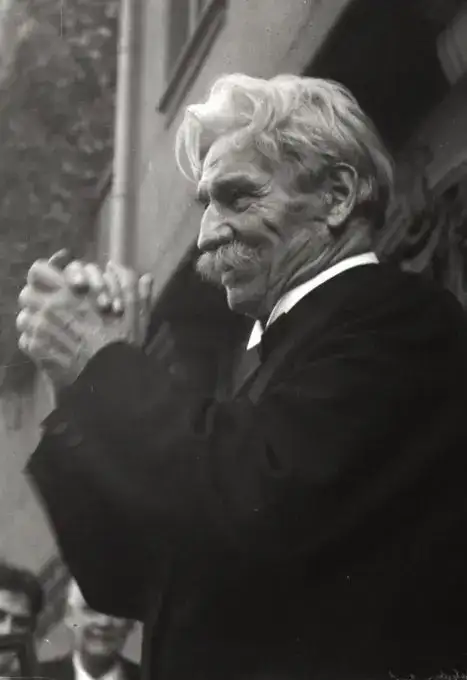 Life advice of the day by Albert Schweitzer: 'Success is not the key to happiness. Happiness is the key to success. If you love what...' - inspiring quote and lessons on purpose-driven living and finding joy in the path of achievement by Nobel Prize-winning philosopher