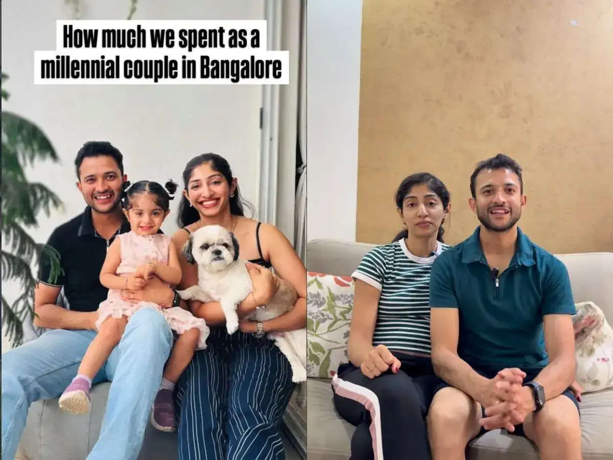 Bengaluru millennial couple reveals ₹1.66 lakh monthly expen
