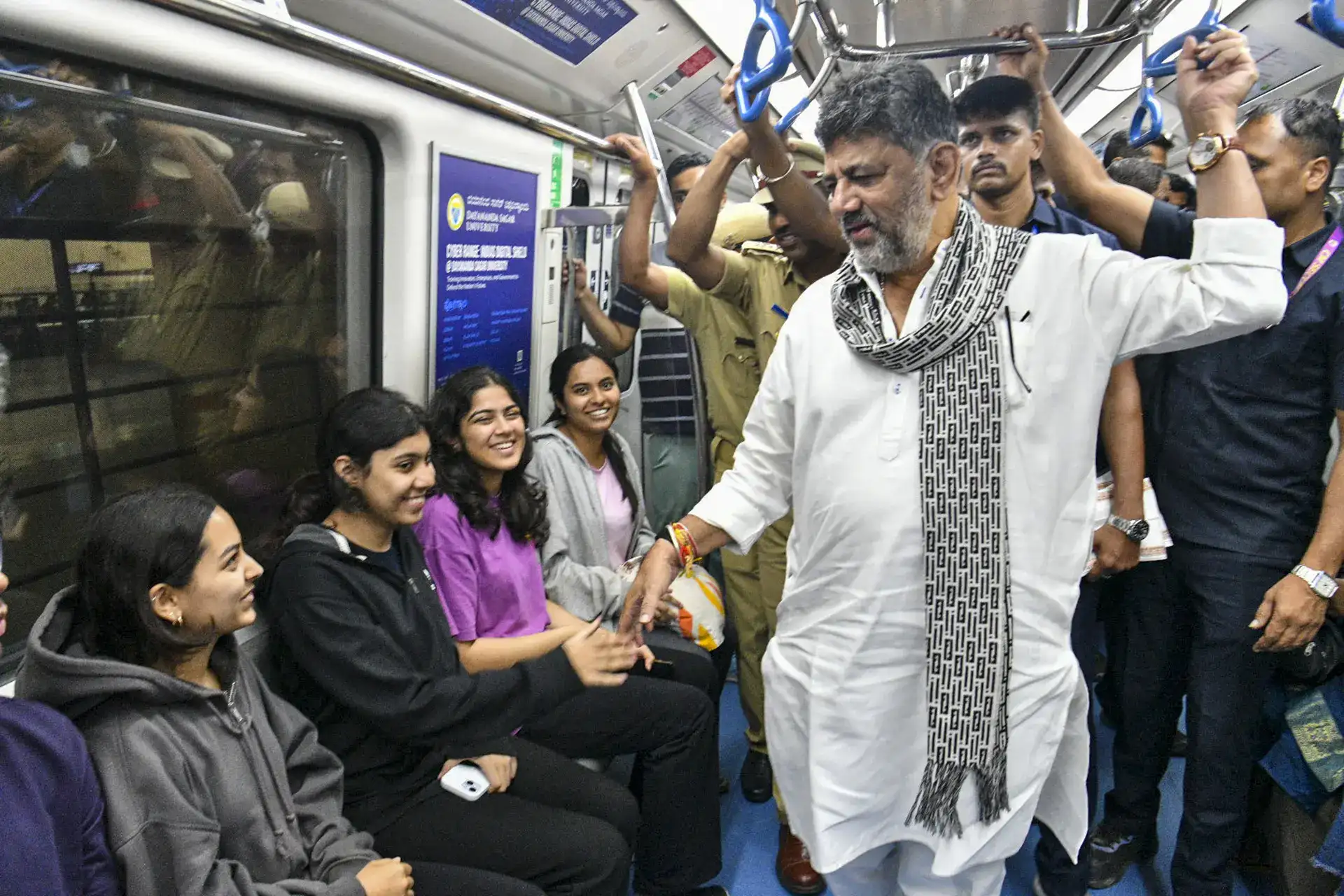 `My doors are open,' CM Shivakumar tells JDS workers