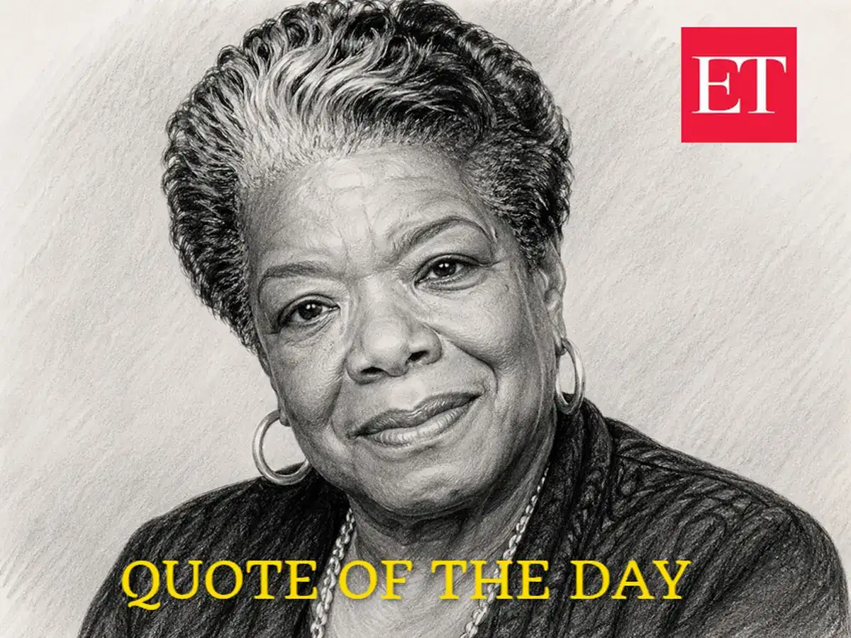 Quote of the day by Maya Angelou: 'Try to be a rainbow in...