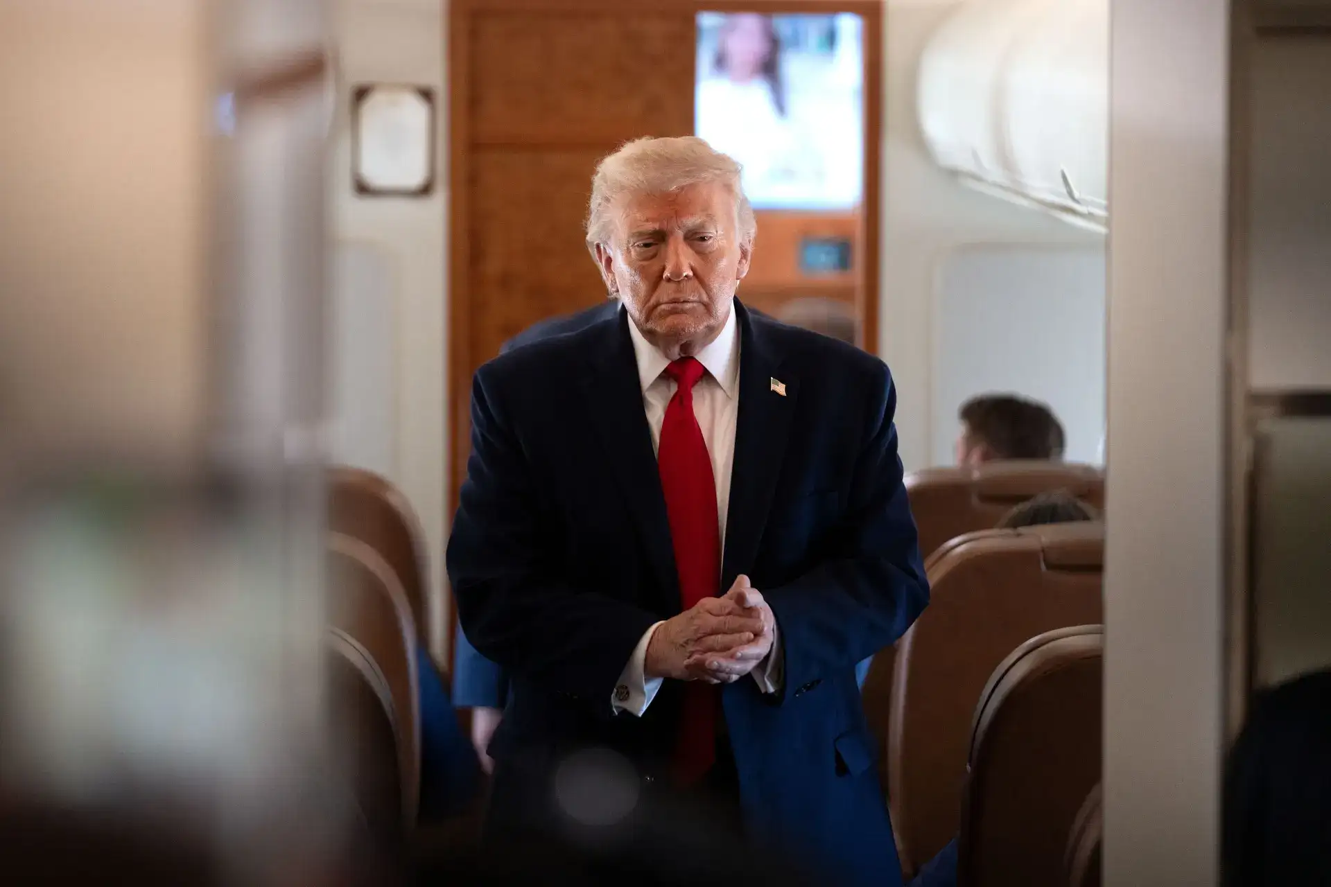 Donald Trump storms out of NBC 'Meet the Press' Kristen Welk