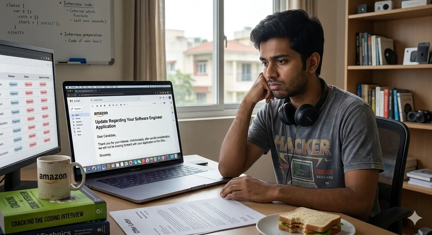 Despite an Amazon offer, techie says applications still end 