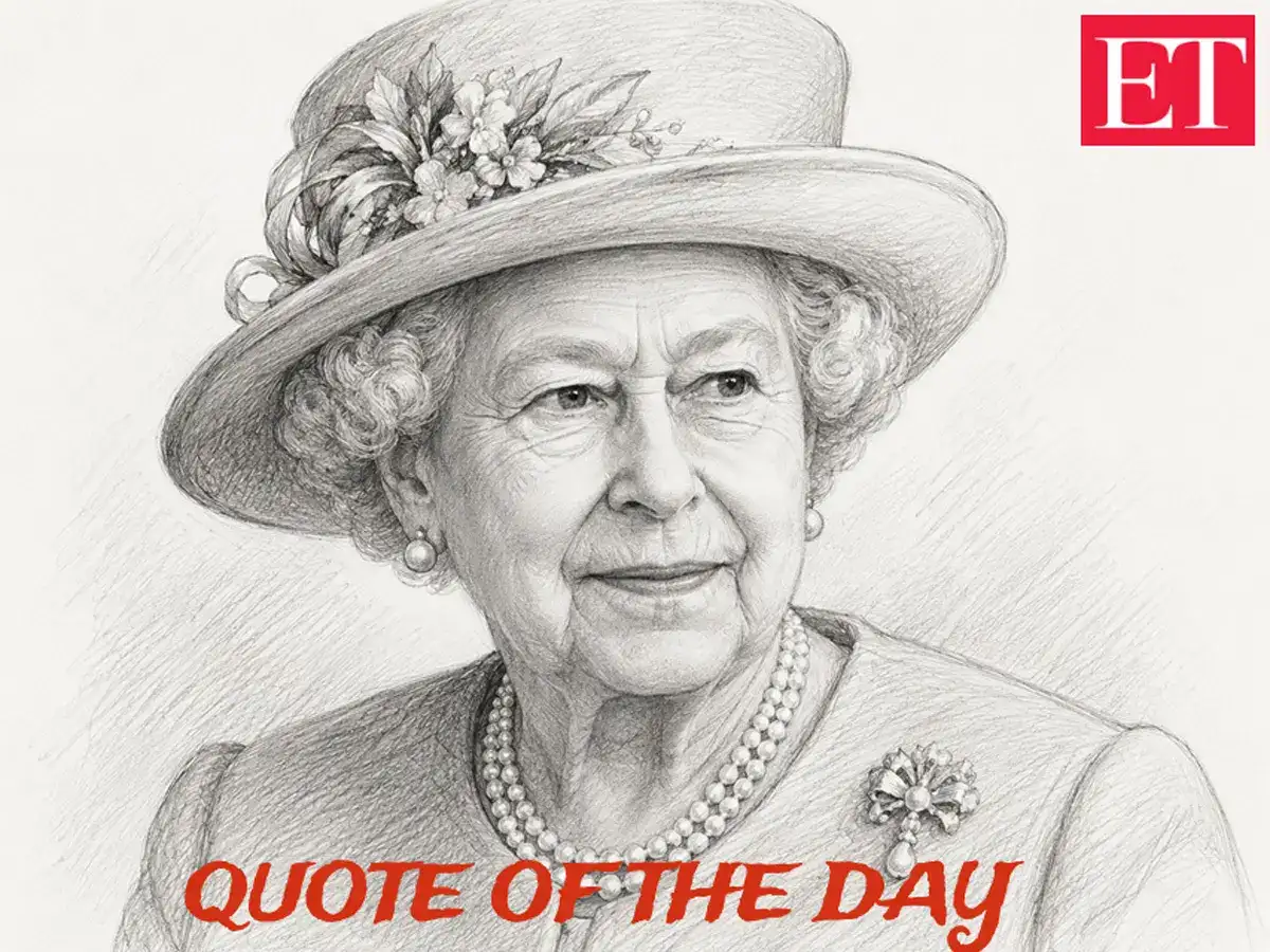 Quote of the day by Queen Elizabeth II: 'Cowards falter, but
