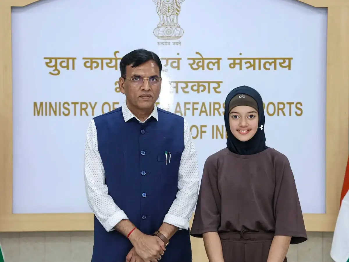 After her stellar show in Greece, Sports Minister Mansukh Ma