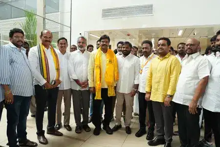 TDP's Babu, Ramakrishna, Vijay file nominations for Rajya Sa