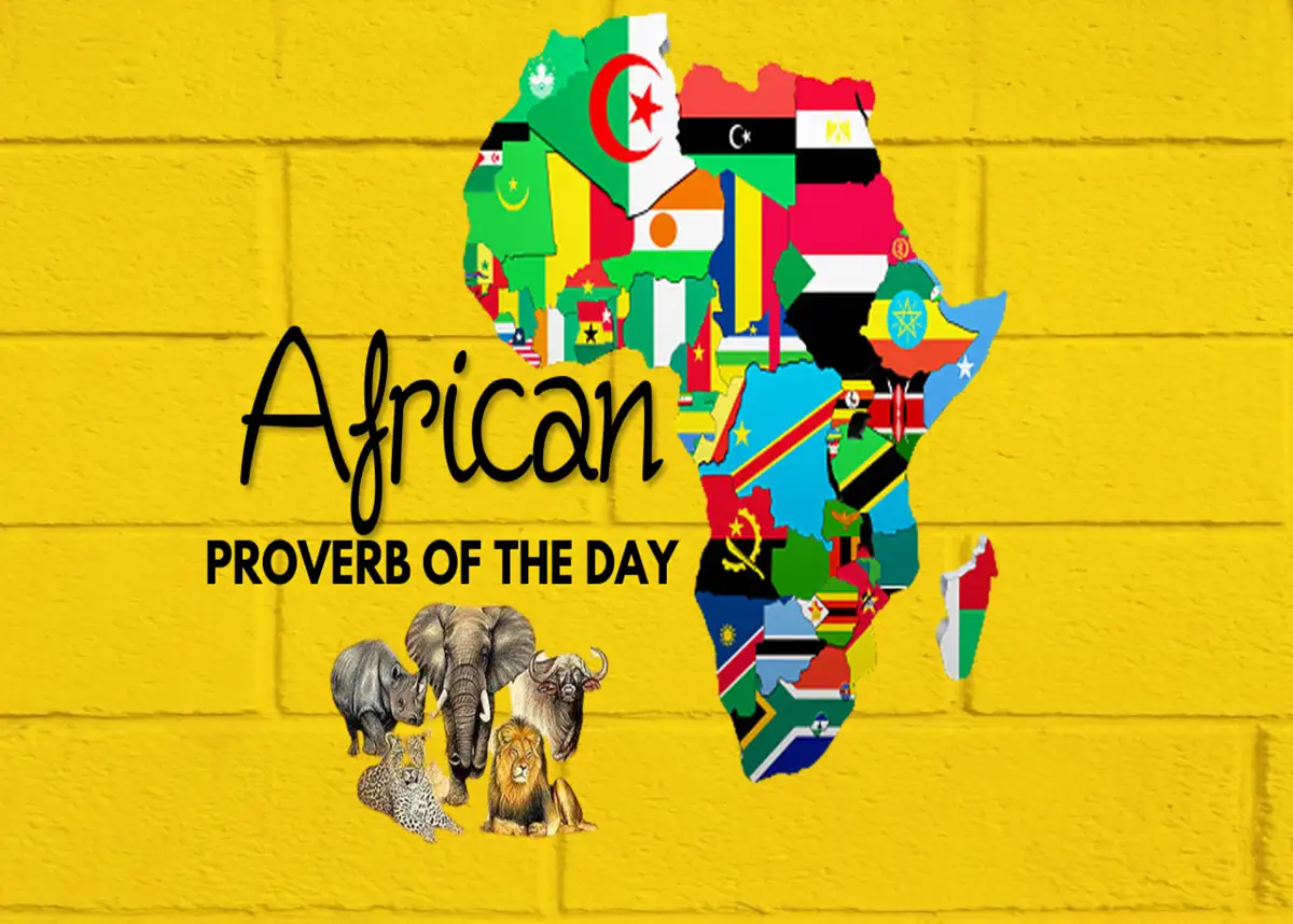 African proverb of the day: "Love is like a baby; it needs t