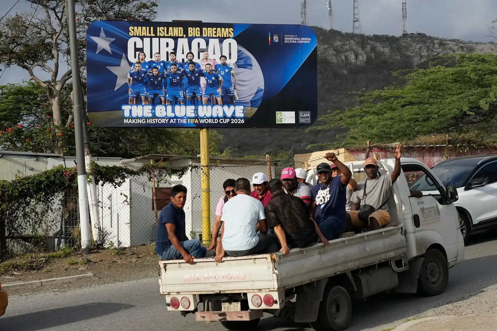 The World Cup's biggest underdogs train on a beach, and thei