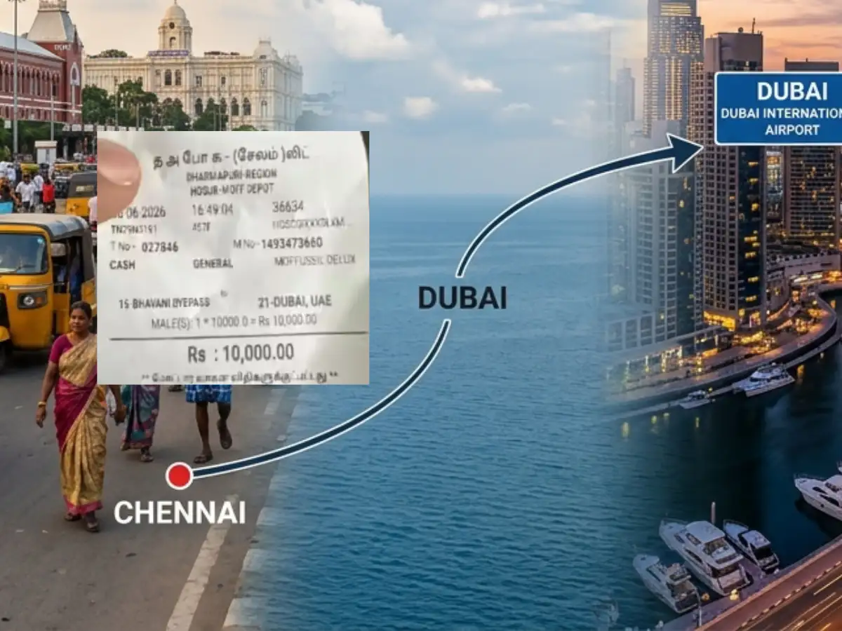 Chennai to Dubai by bus for Rs 10,000? TNSTC passe