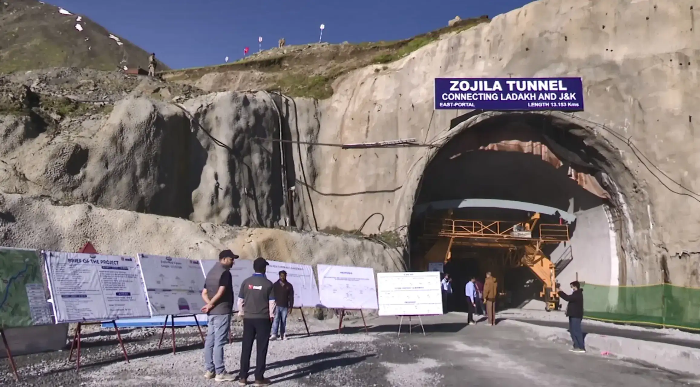 Final rock falls at Zojila: India completes breakthrough in world's longest bi-directional road tunnel