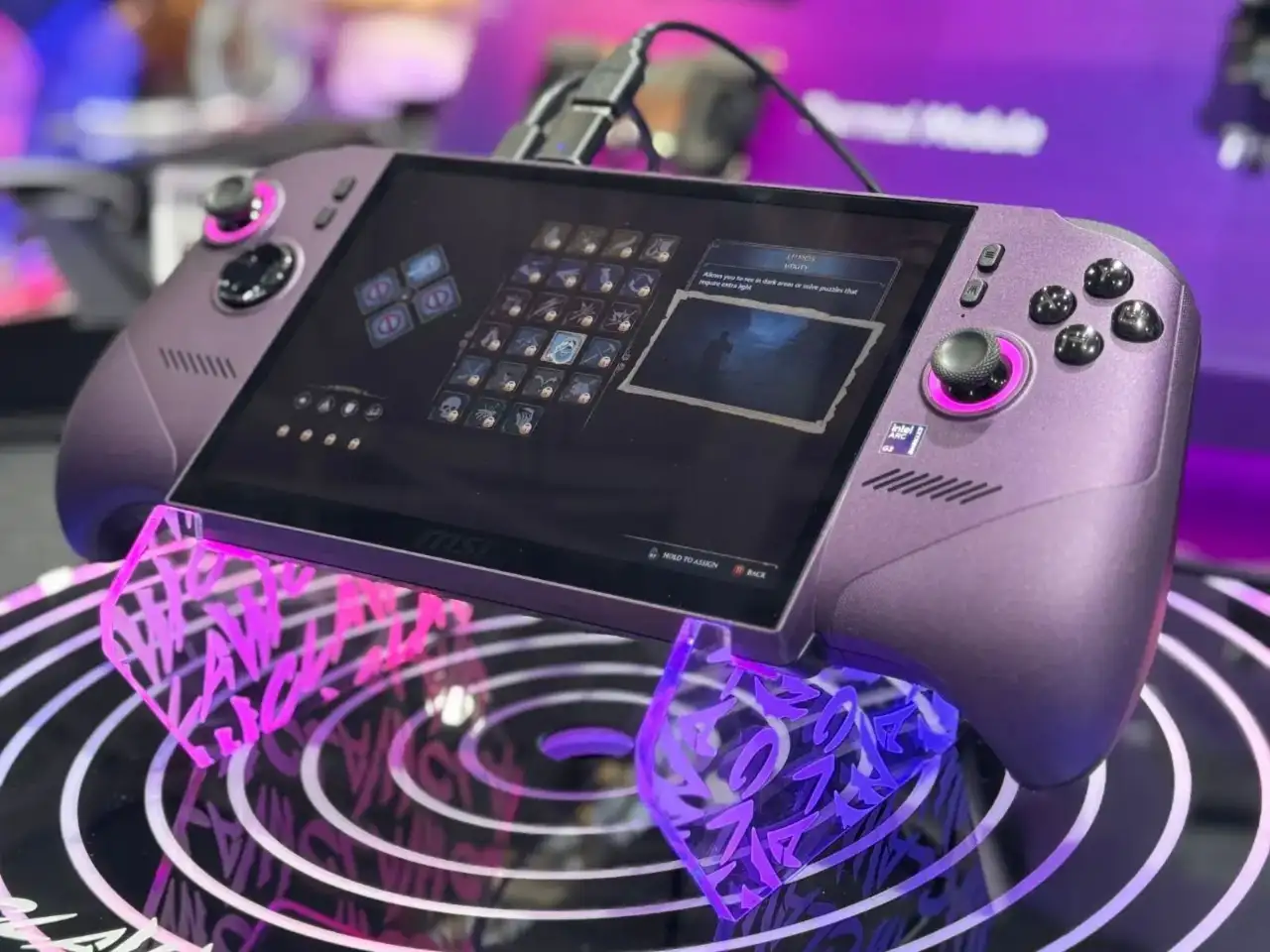 Hands-on with Intel's Arc G3 handheld at Computex: It might finally give AMD some competition