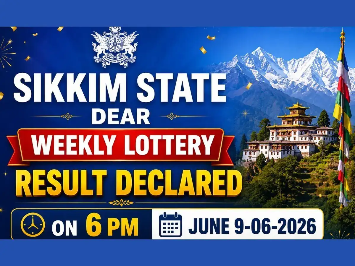 Sikkim State Dear Prestige Tuesday Weekly Lottery result dec