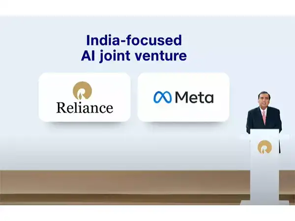 Meta, Reliance Industries announce Rs 855 crore JV for AI da