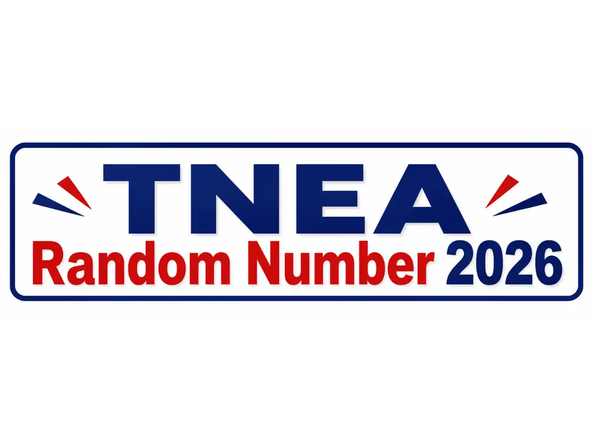 TNEA Random Number 2026 Today at tneaonline.org: H