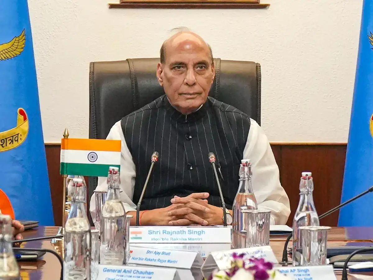 Defence Minister Rajnath Singh to review CGP at Air Force Ac