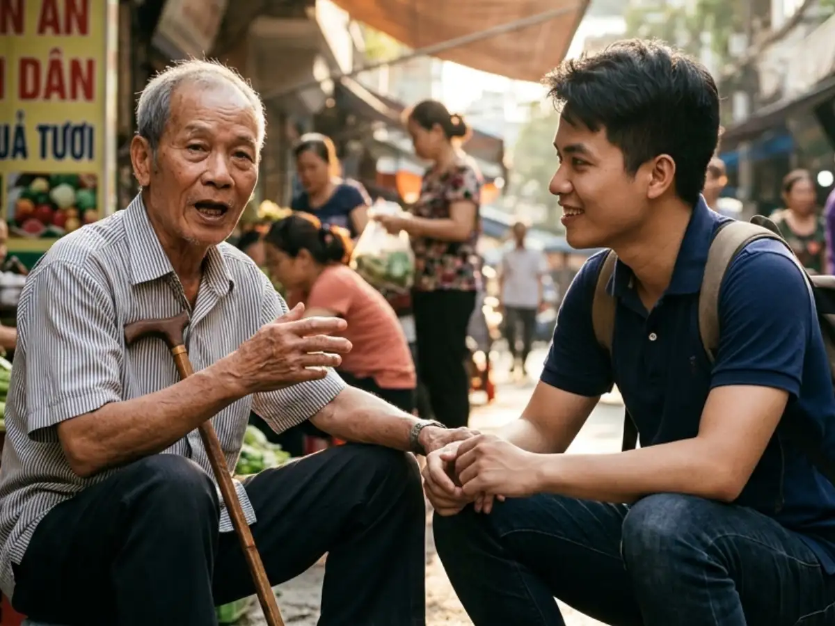 Vietnamese proverb of the day: 'Wisdom does not come to the 