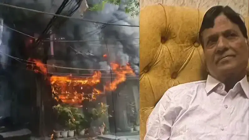 Delhi Malviya Nagar fire: Radhe Shyam Aggarwal dies without 
