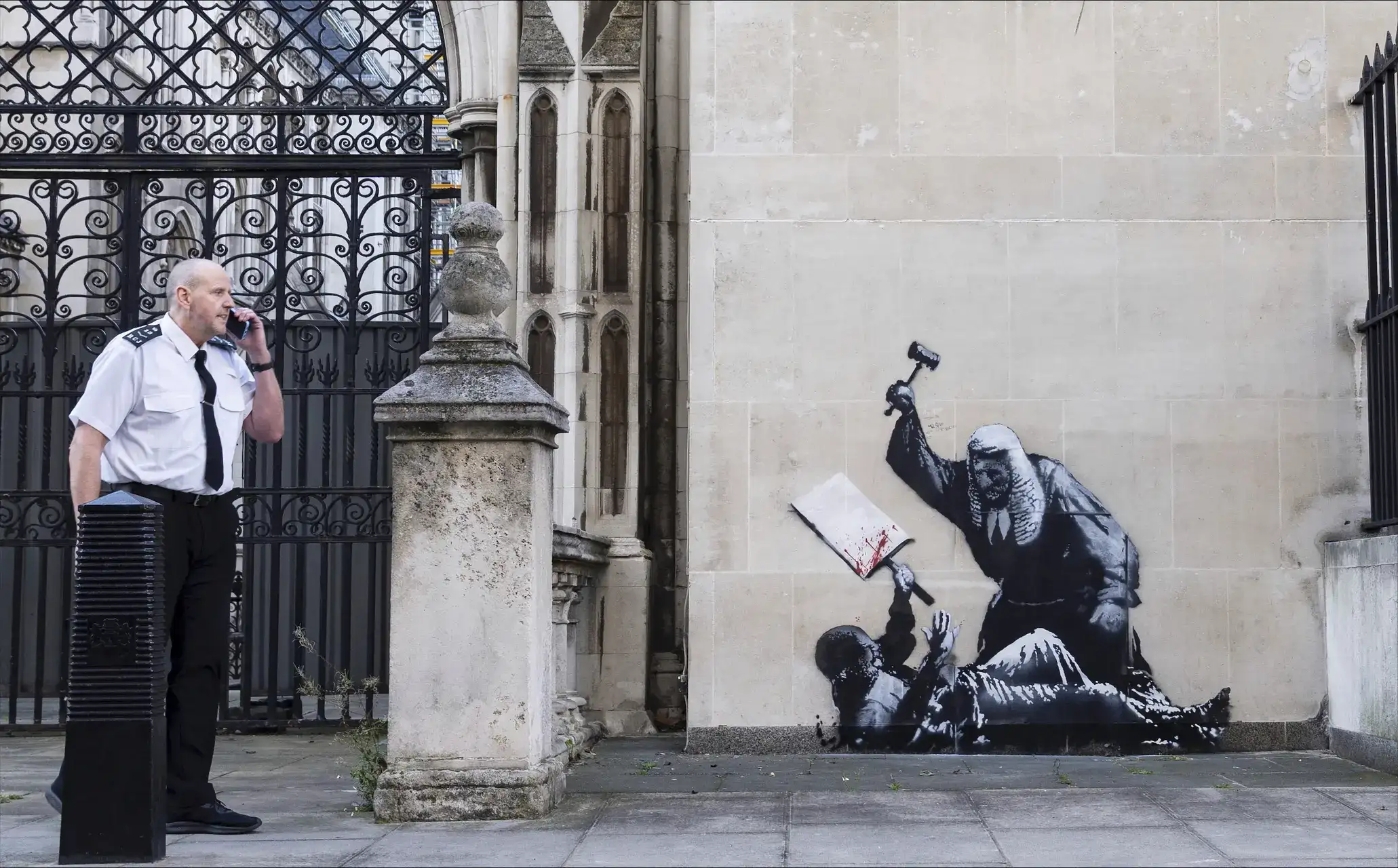 Quote of the Day by street artist and political activist Ban
