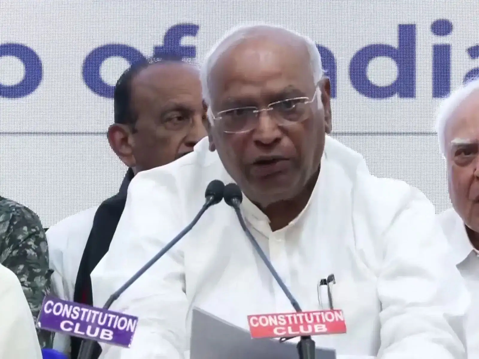 Congress chief Mallikarjun Kharge, three others elected to R