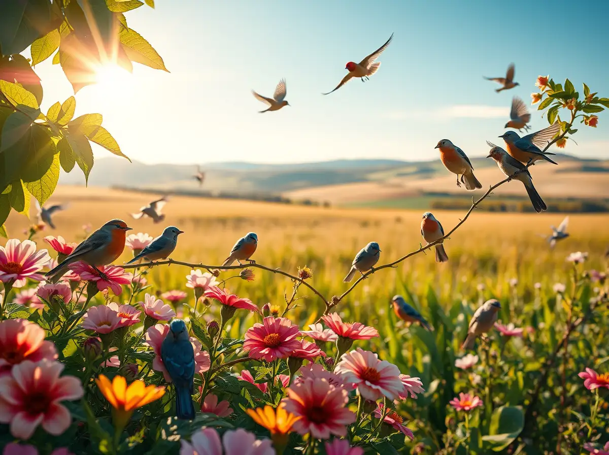 African Proverb of the Day: 'Birds sing not because they hav