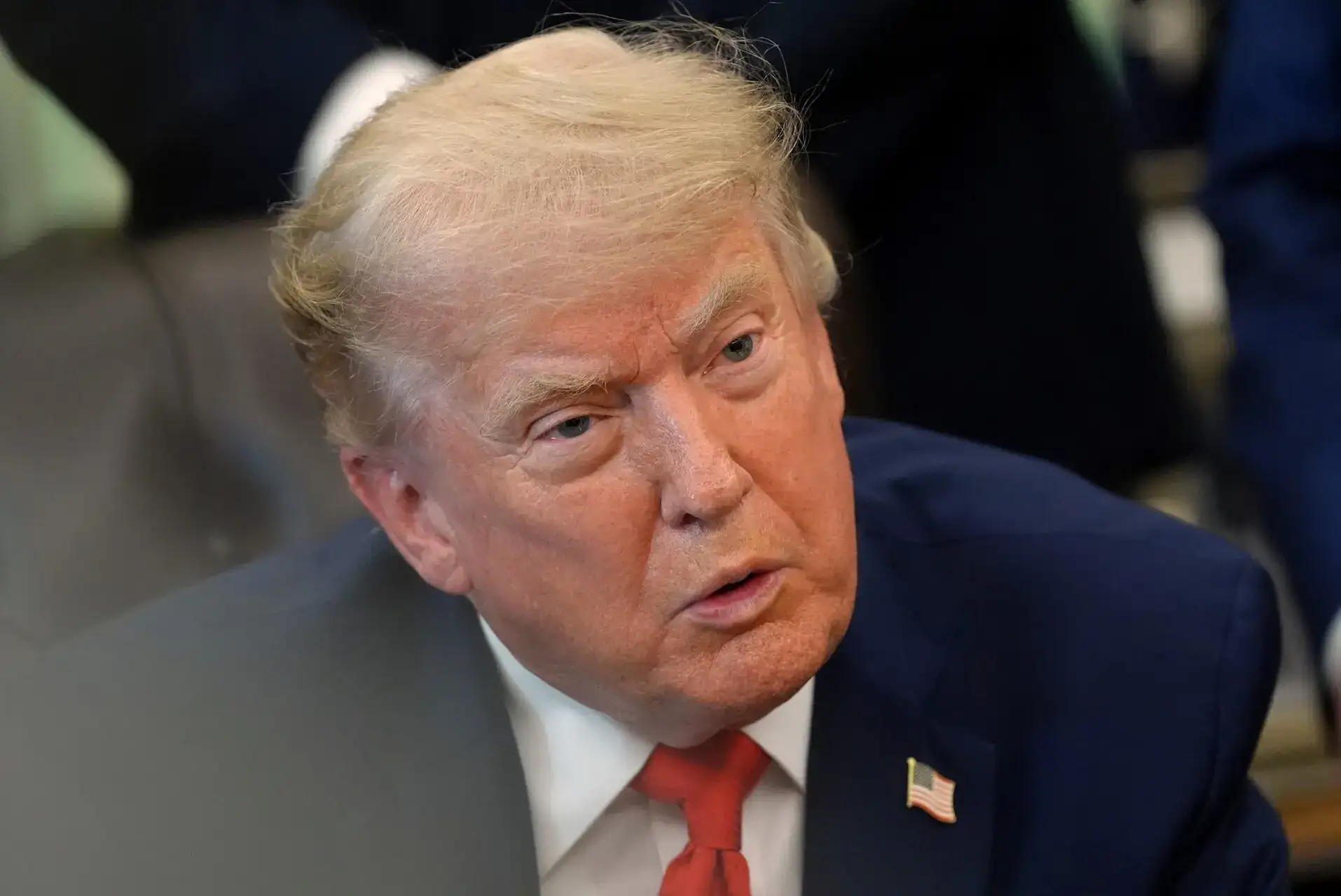Trump says he believes Iran's supreme leader has approved de