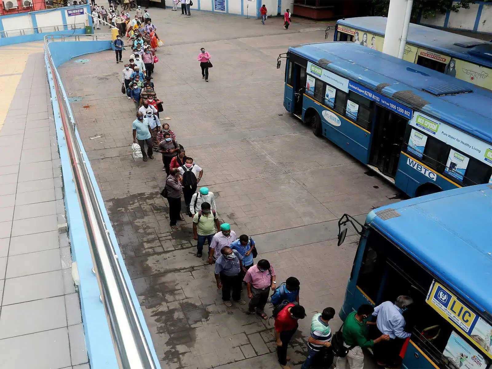 As women flock to free state buses in Bengal, private operat