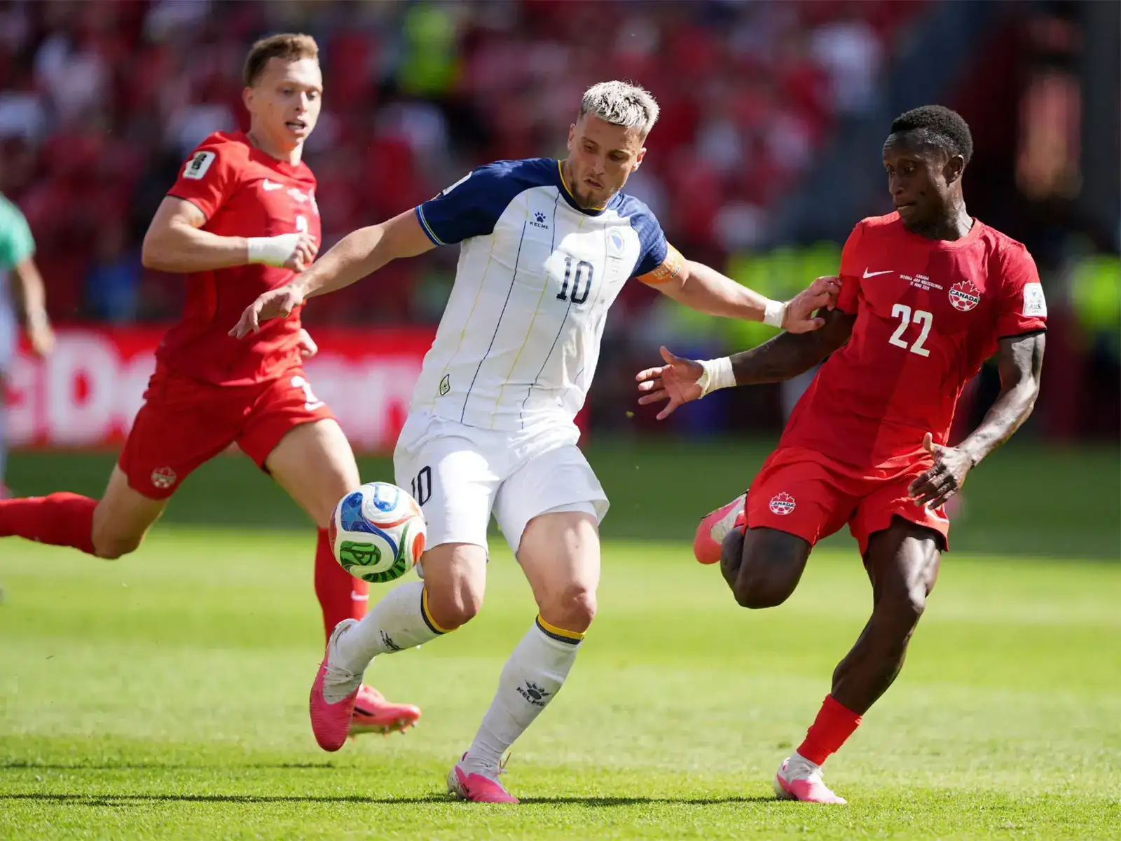 FIFA: It's a draw for Canada, Bosnia-Herzegovina